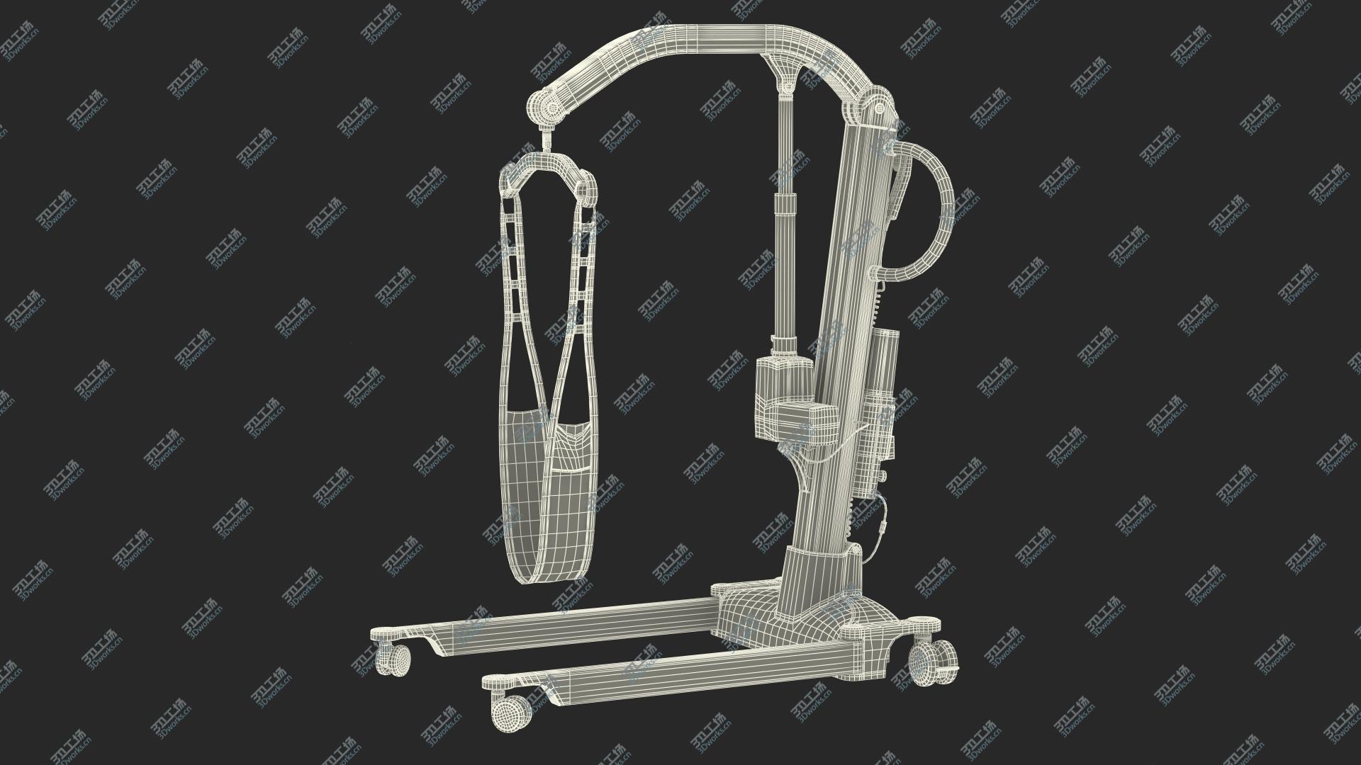 images/goods_img/202104091/Patient Lift Molift Mover 205 with FlexiStrap Rigged 3D model/4.jpg